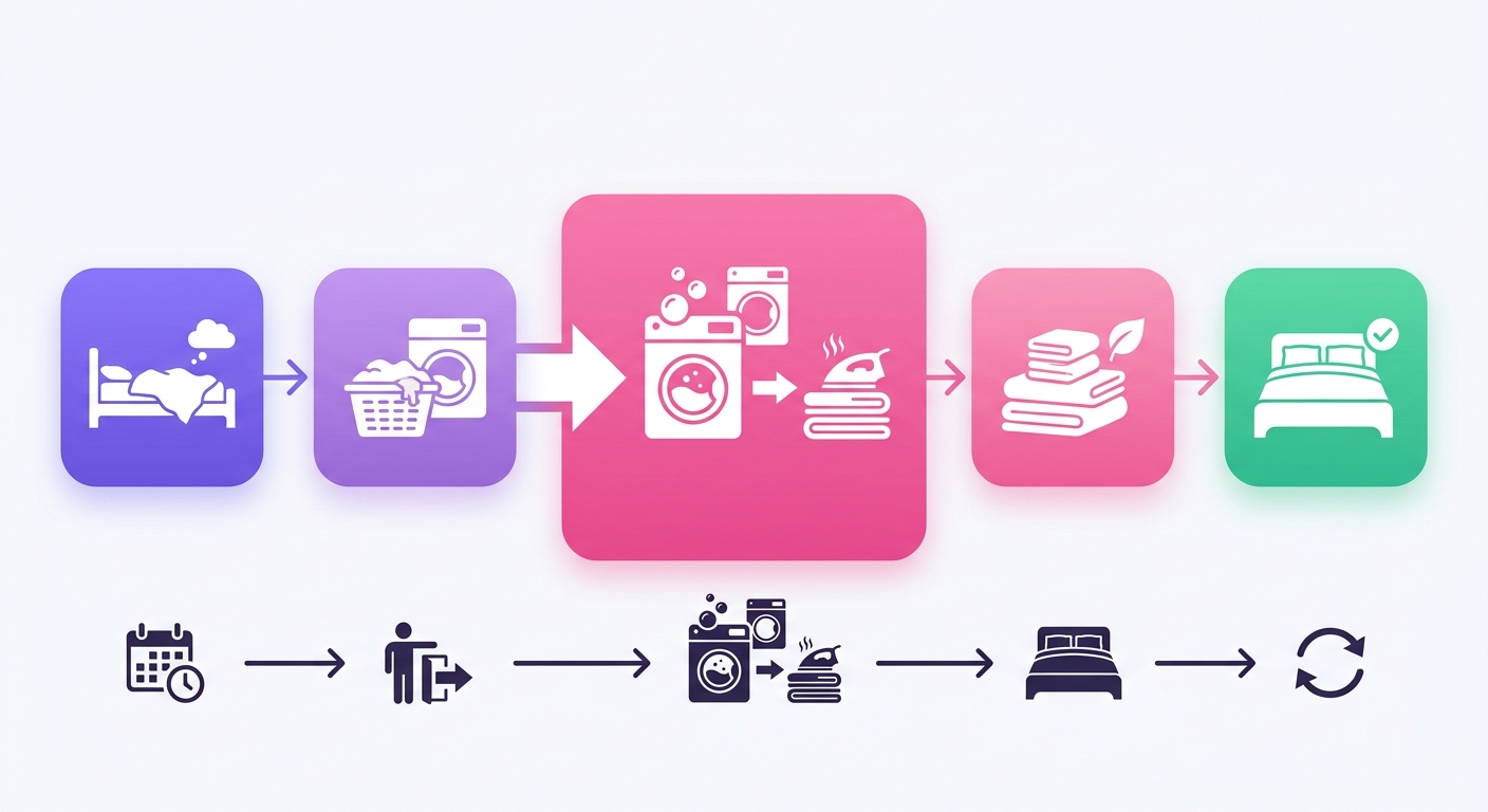 What Is Linen Turnover? Short Term Rental Guide | Mr. Props