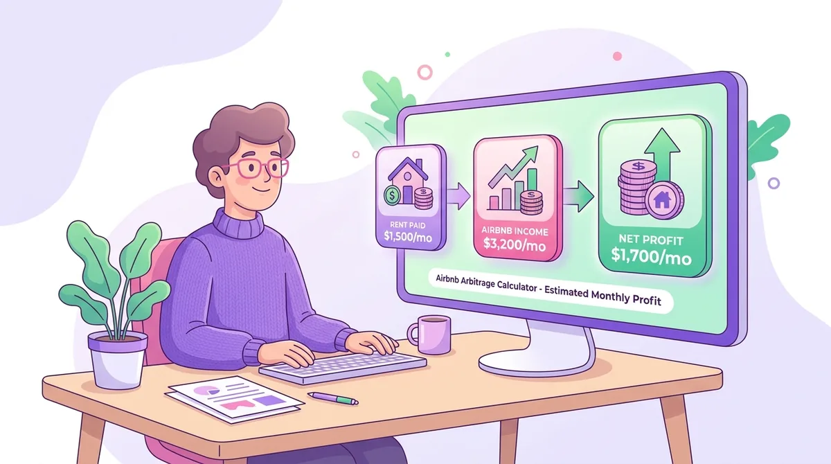 Airbnb Arbitrage Calculator: Estimate Monthly Profit With Real Costs