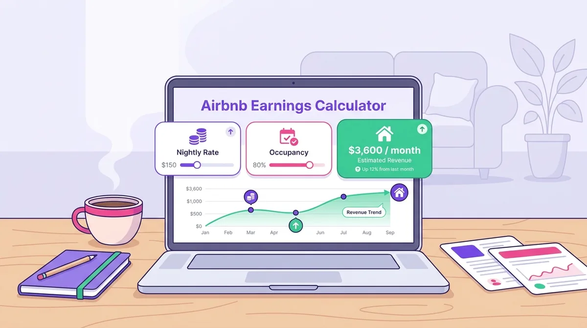 Airbnb Earnings Calculator: Estimate Net Profit From 5 Key Inputs