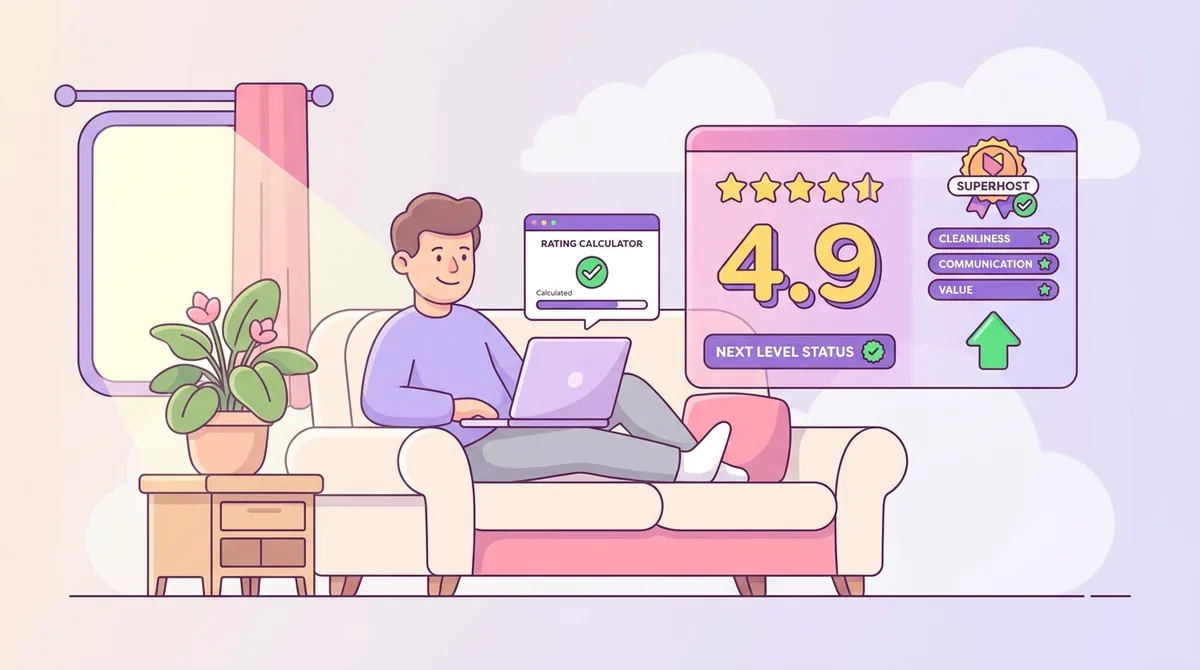 Airbnb Rating Calculator: Find Your 4.8 Gap and Reviews Needed