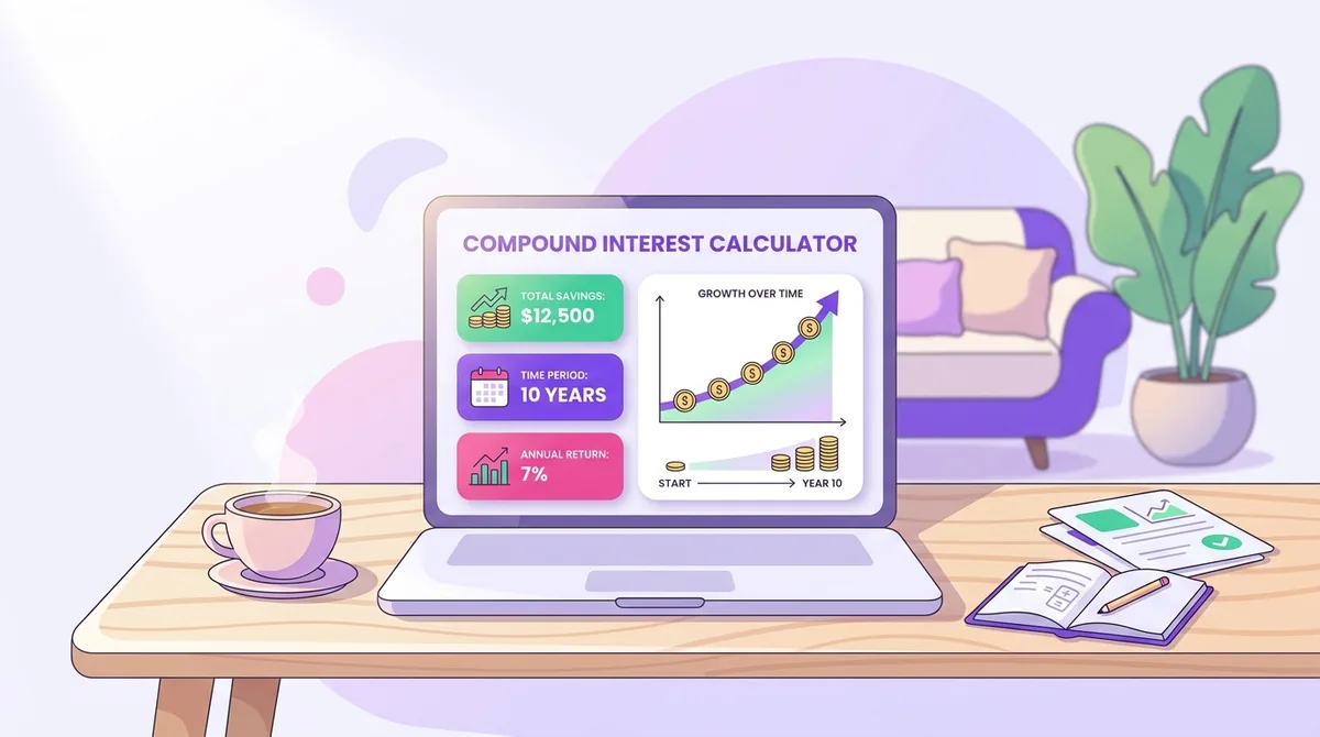 Compound Interest Calculator: Project Future Value With Monthly Contributions