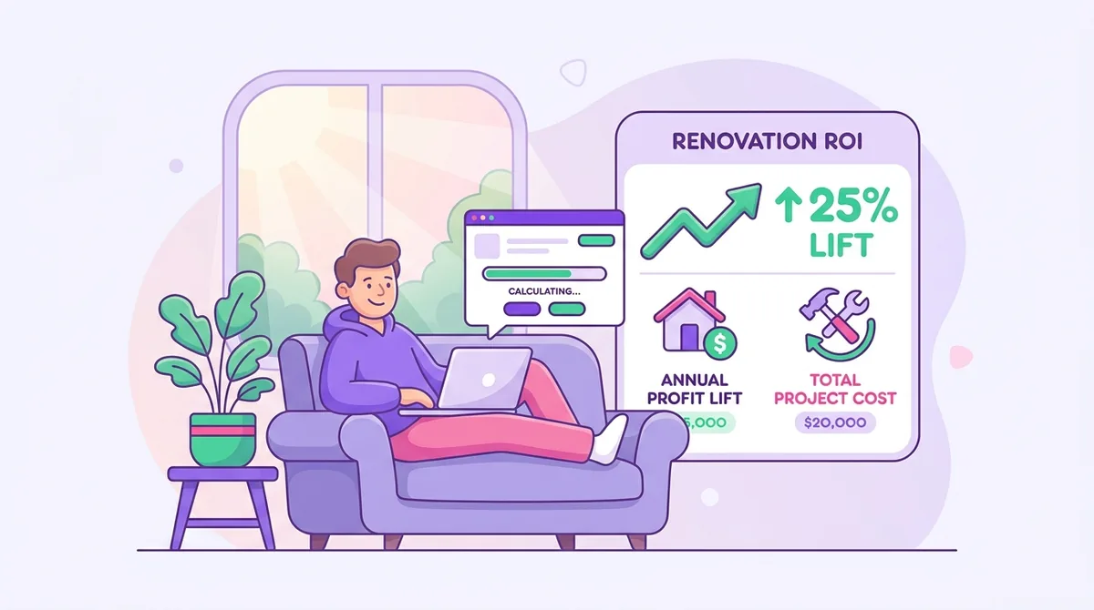 Renovation ROI Calculator: Estimate Payback Period and Home Renovation ROI
