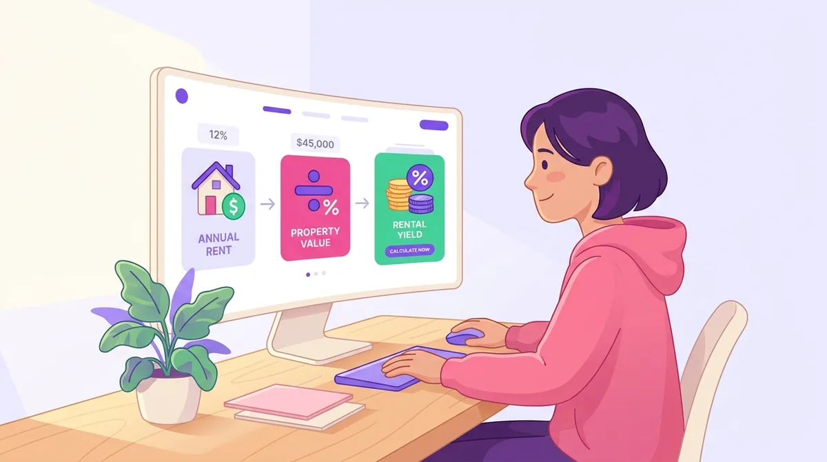 Rental Yield Calculator: Calculate Gross Rental Yield in Seconds